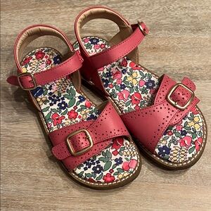 Mini Boden leather sandals size 31/US13 EUC